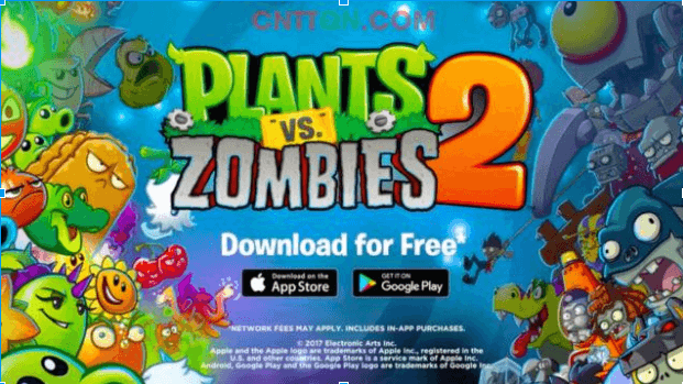 Hướng dẫn hack full map và tiền trong Plants vs Zombies 2