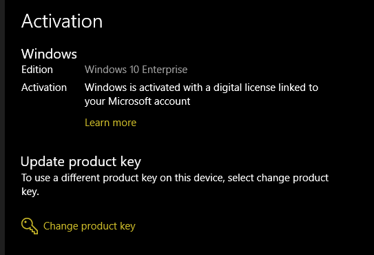 Kích hoạt trực tiếp bản quyền Windows 10