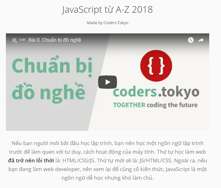 Khóa học lập trình web miễn phí từ Coders Tokyo 10 08 2018 10 29 54 - Khóa học lập trình web miễn phí từ Coders Tokyo