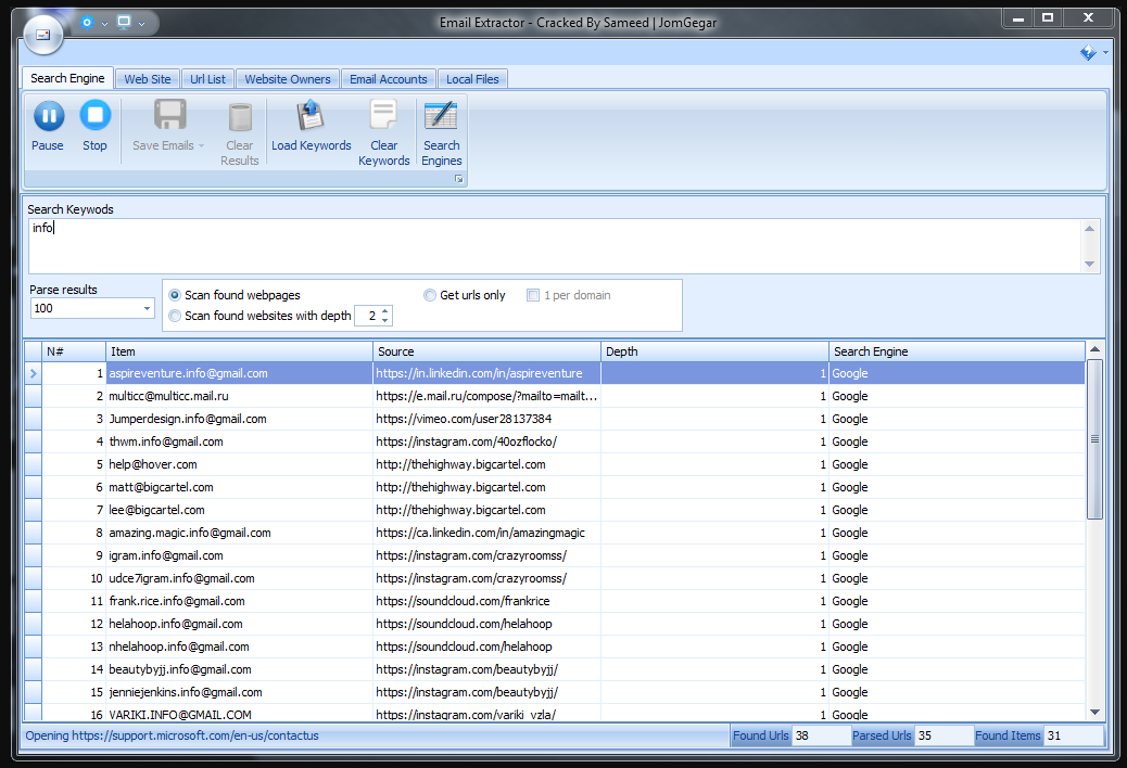 mail extractor pro for windows