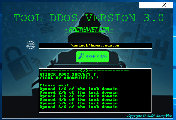 Share Tool DDOS troll bạn bè theo phong cách hacker