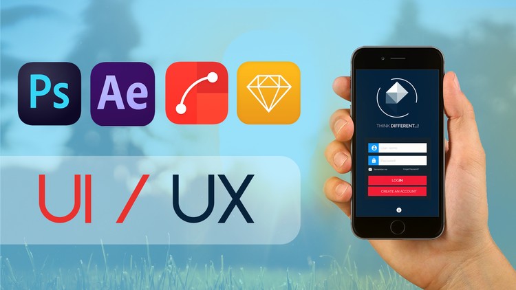 Share free UI/UX design course for applications and websites