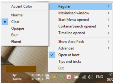 Hướng dẫn cách làm trong suốt thanh Taskbar trên Windows 10 13