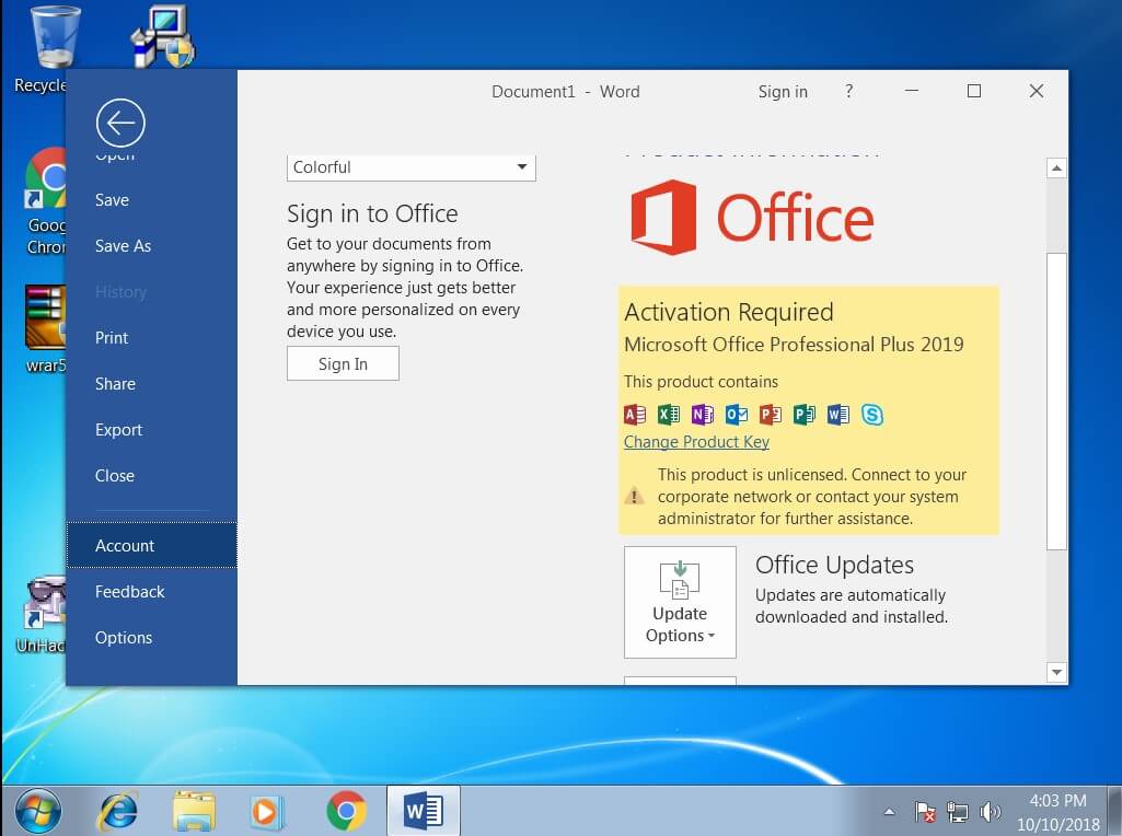 How to install Office 2019 on Windows 7, 8, 8.1