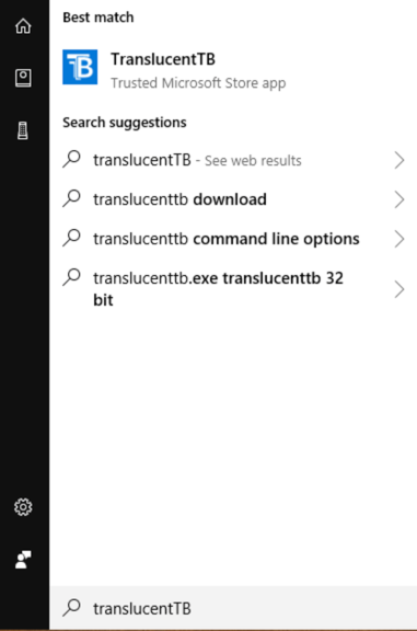 Hướng dẫn cách làm trong suốt thanh Taskbar trên Windows 10 11