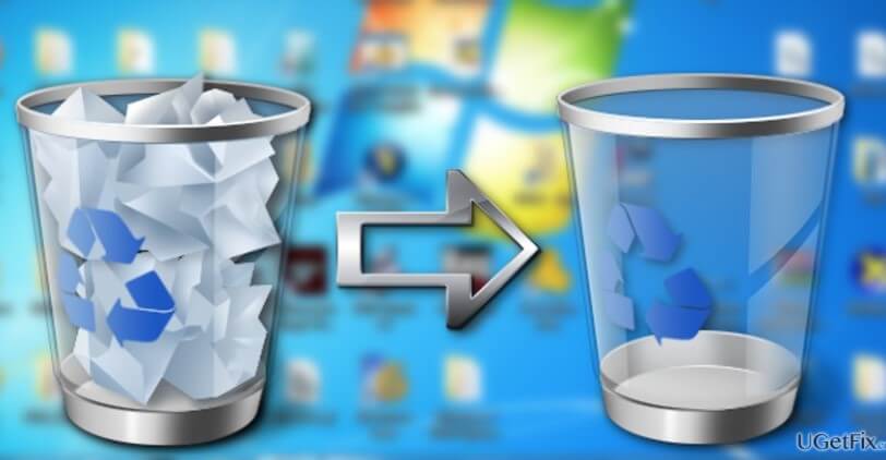 How to schedule automatic emptying of the Recycle Bin to increase hard drive space