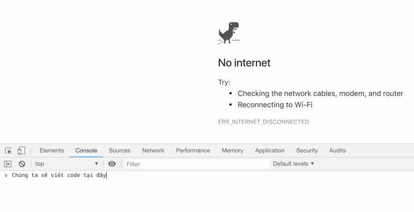 Full instructions on how to Hack Dinosaur Game on Chrome 3