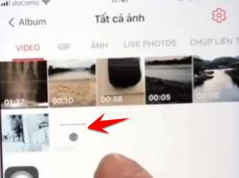Instructions for making Live Photo with fingerprint on Facebook 49