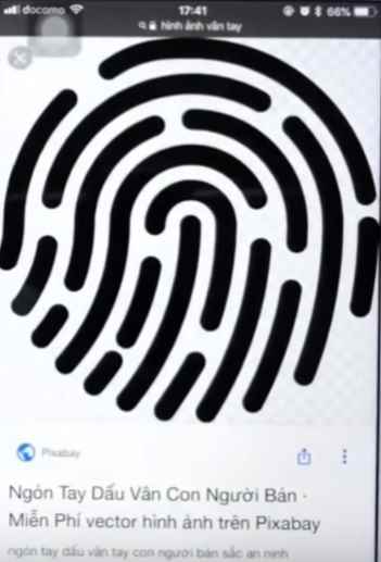 Instructions for making fingerprints Live Photo on Facebook 31