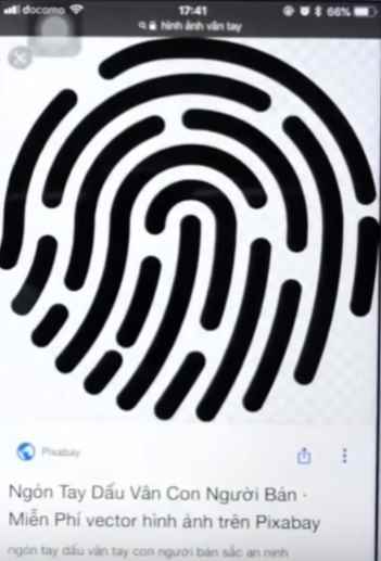 Instructions for making fingerprints Live Photo on Facebook 30