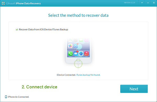 Gihosoft - The best iPhone data recovery software 12