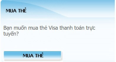 Create a virtual Visa of Vietinbank