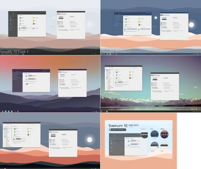 change windows 10 interface