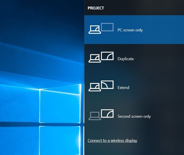 install multiple monitors windows 10