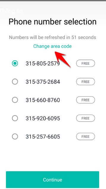 choose a virtual phone number