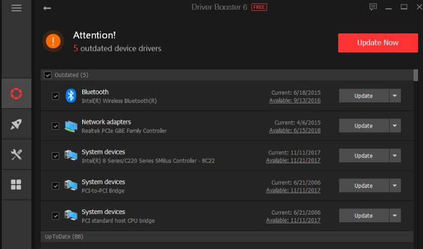 Driver Booster 6 Auto Update feature 