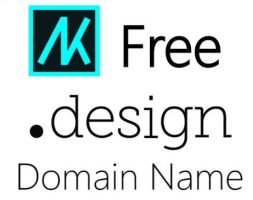 Instructions to register a free .design domain for 0 VND