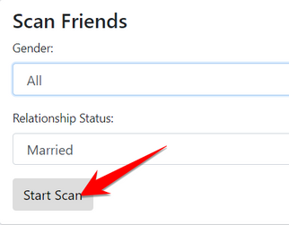 Friends - Scan friends - Automatically post on the wall, poke, export friend list file