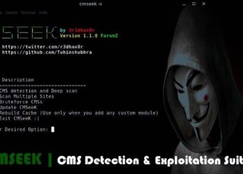 CMS dectecion and exploitation suite