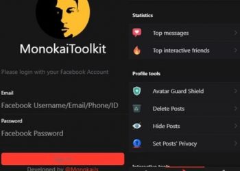 MonokaiToolkit bo cong cu ho tren facebook android