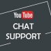 youtube chat support