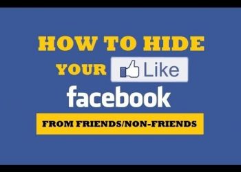 Cách không cho bạn bè thấy mình Like và Comment trên Facebook 1