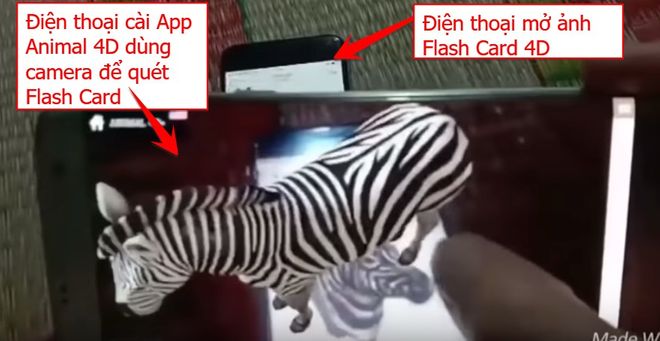 Cách dùng Animal 4D tạo con vật trên màn hình điện thoại và máy tính