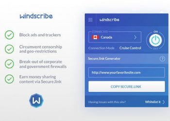Windscribe VPN đang Free 50Gb dung lượng kết nối đến 60 Quốc gia 4