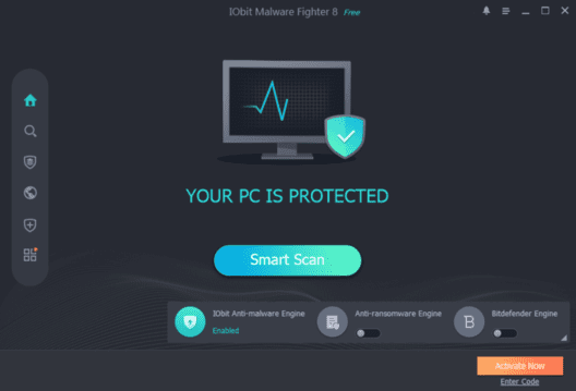 share key IObit Malware Fighter 8