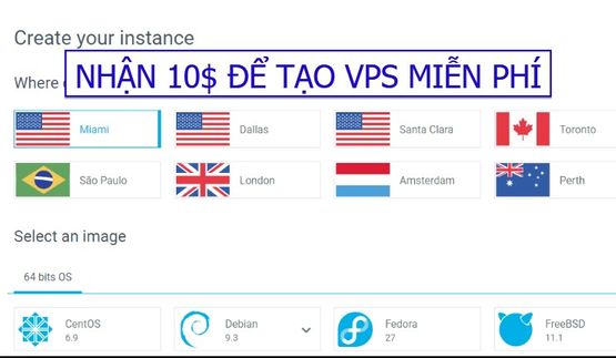 Instructions to receive $ 10 to create VPS from Letscloud for free