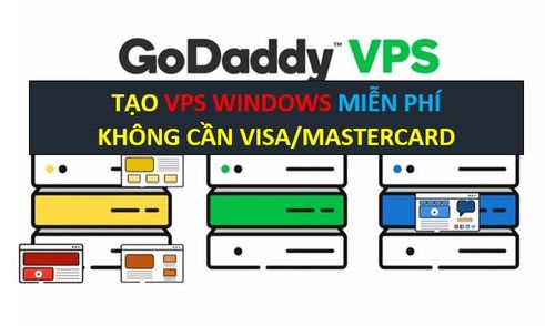 Instructions to create free Windows VPS from Godaddy without VISA