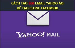 How to create a virtual Yahoo Mail to register for Clone Facebook