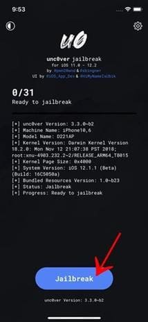 App Unc0ver jailbreak ios 12.4