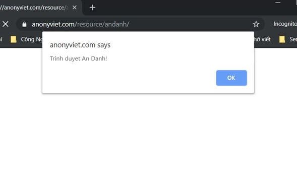 Share Code detects incognito mode on Chrome Share Code detects incognito mode on Chrome
