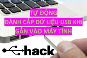 How to automatically copy data in USB when attached to a computer to hack documents