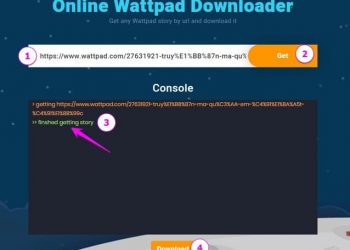 Cách Download truyện từ Wattpad về máy tính để xem Offline 4
