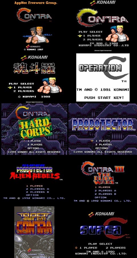 Download Game Contra Anniversary Collection