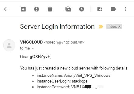 Hướng dẫn tạo VPS Windows của VNGCloud Việt Nam miễn phí 8
