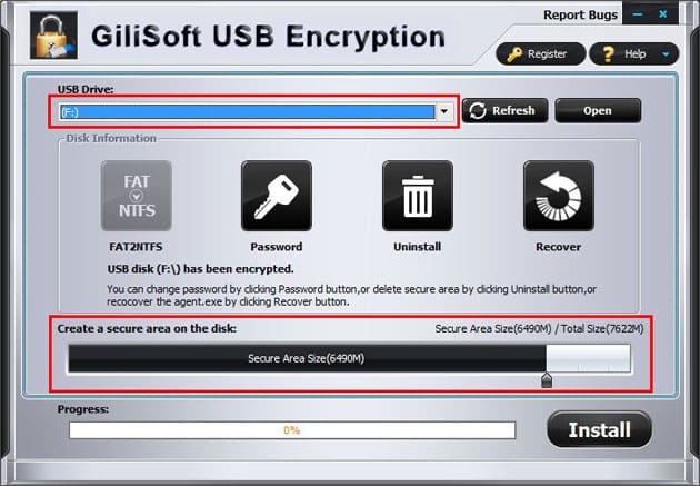 Download GiliSoft USB Encryption 10.0 Full – USB Data Protection Encryption