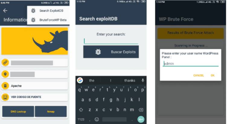 Nipper - Toolkit Web Scan quét lỗ hỏng bảo mật Website trên Android