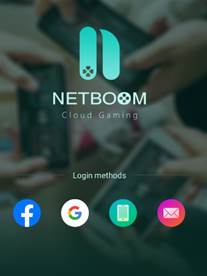 giao diện đăng nhập netboom