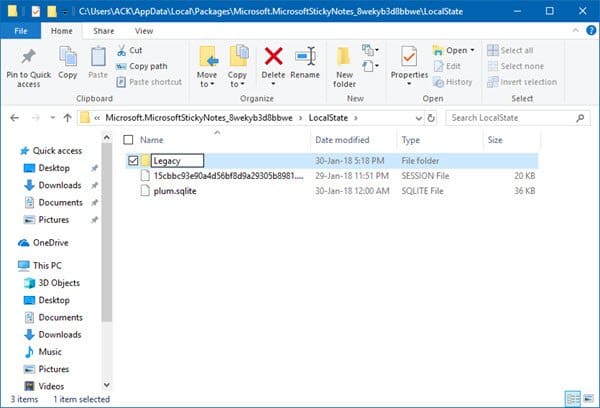 Cách chuyển Sticky Notes từ Windows 7 lên Windows 10 6