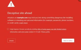 How to enable Phishing detection on Google Chrome