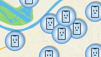 Reviews of the visited locations are secretly saved on the phone