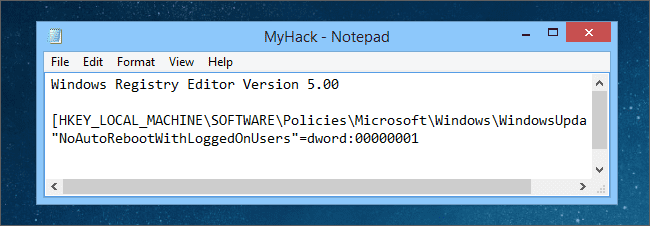 Hướng dẫn tạo file .reg để Hack Registry trên Windows 7