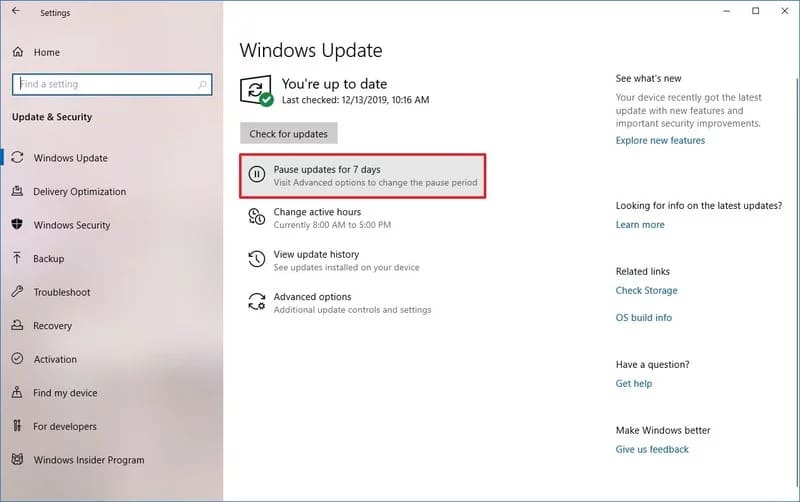 Cách khắc phục sự cố về Windows Update trên Windows 10