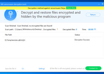 download 360 Ransomware Decryption Tool
