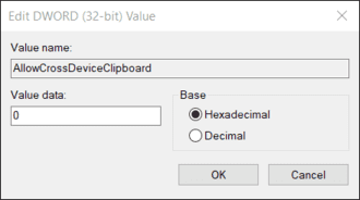 Cách tắt đồng bộ hóa Clipboard trên Windows 10 tránh mất dữ liệu 12