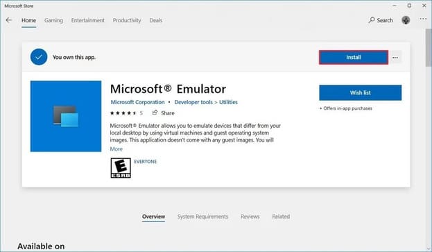 Instructions for emulating Windows 10X on Windows 10 to try it out