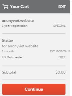 Cách đăng ký Domain .website và Hosting miễn phí của Namecheap 15
